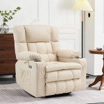 MCombo Dual Motor Lift Recliner Chair with Massage