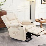 MCombo Dual Motor Lift Recliner Chair with Massage