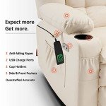 MCombo Dual Motor Lift Recliner Chair with Massage