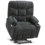 MCombo Power Lift Recliner Chair for Big Seniors