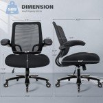 Big and Tall Ergonomic Lift Chair - 500lbs Capacity