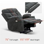 MCombo Power Lift Recliner Chair for Big Seniors
