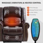 Dual Motor Lay Flat Lift Chair with Massage