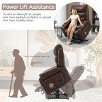 Power Lift Recliner Chair with Massage & Heat