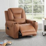 Electric Lift Recliner Chair with Massage & Heat