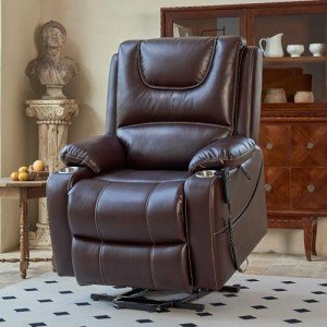 Irene House 9196 Large Power Lift Recliner Chair