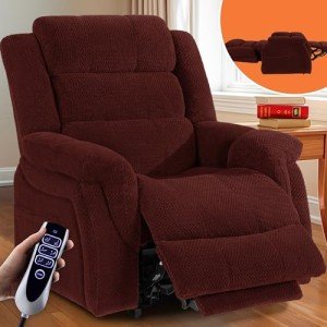 Large Triple Motor Lift Recliner Chair for Seniors