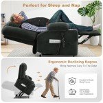Large Electric Lift Recliner Chair with Massage