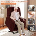 Large Triple Motor Lift Recliner Chair for Seniors