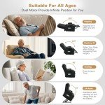 Large Electric Lift Recliner Chair with Massage