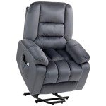 Ergonomic Power Lift Recliner with Massage and Heat