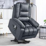 Ergonomic Power Lift Recliner with Massage and Heat