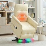 Power Lift Recliner with Heat and Vibration