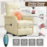 Power Lift Recliner with Heat and Vibration