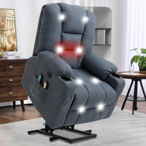 MEETWARM Electric Lift Chair with Massage and Heat