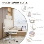 Ergonomic Lift Chair with Adjustable Footrest and Support
