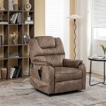 Oversized Electric Power Lift Recliner Chair with Massage