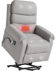 LOUVIXA Power Lift Recliner Chair with Massage
