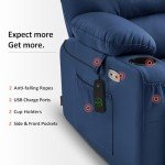 MCombo Power Lift Recliner Chair with Massage & Heat