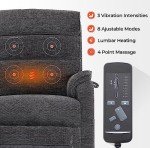 Irene House Power Lift Chair with Heat Massage