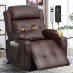 Aotolo Electric Recliner Chair with Heat & Massage