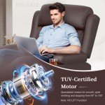 Aotolo Electric Recliner Chair with Heat & Massage