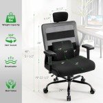 Extra Wide Heavy Duty Lift Chair for Big & Tall