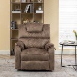 Oversized Electric Power Lift Recliner Chair with Massage