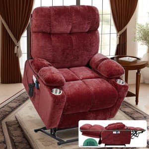 Power Lift Recliner with Heat & Massage