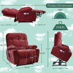 Power Lift Recliner with Heat & Massage