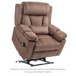 JUUXO Power Lift Recliner with Heat & Massage
