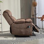 JUUXO Power Lift Recliner with Heat & Massage