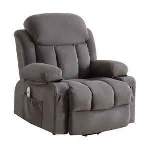 Electric Lift Recliner Chair with Massage and Heat