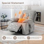 Oversized Power Lift Recliner with Massage & Heat