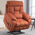 JIKFRIMA Lay Flat Lift Recliner with Massage & Heat