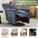 Electric Lift Chair with Massage & Heat for Seniors