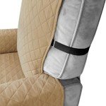 Waterproof Nonslip Recliner Lift Chair Cover (Tan)