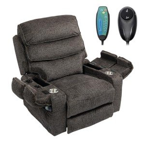 Extra Wide Power Lift Chair with Massage & Heat