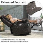 Extra Wide Power Lift Chair with Massage & Heat