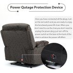 Extra Wide Power Lift Chair with Massage & Heat