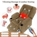 Triple Motor Power Lift Recliner Chair for Elderly