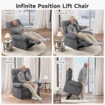 Welzona Triple Motor Power Lift Recliner Chair