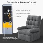 Welzona Triple Motor Power Lift Recliner Chair