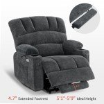 MCombo Power Lift Recliner with Massage & Heat