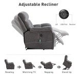 Bonzy Home Large Power Lift Recliner Chair