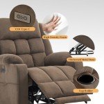 Power Lift Chair with Heat, Massage, USB & Cup Holders