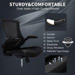 Tall Office Chair with Foot Ring and Recline