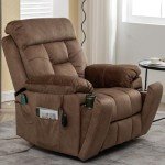 Oversized Power Lift Recliner with Massage & Heat