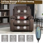 Power Lift Recliner Chair with Massage & Heat