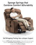 Oversized Power Lift Recliner with Massage & Heat